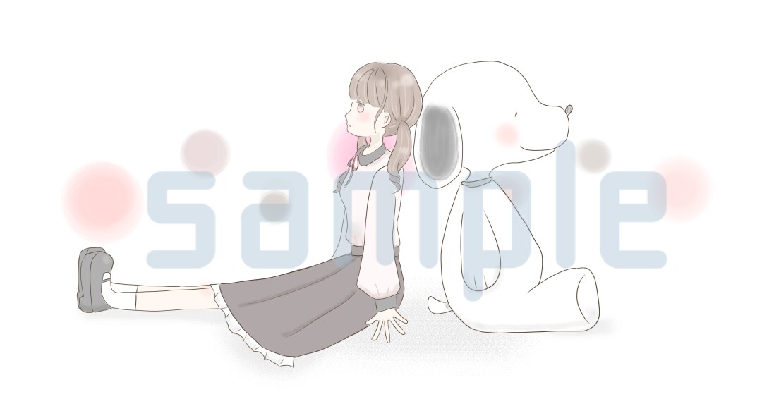 ほんわか可愛いイラストをお届けします SNSのアイコンや挿絵に！細かい要望も承ります( ¨̮ ) イメージ4
