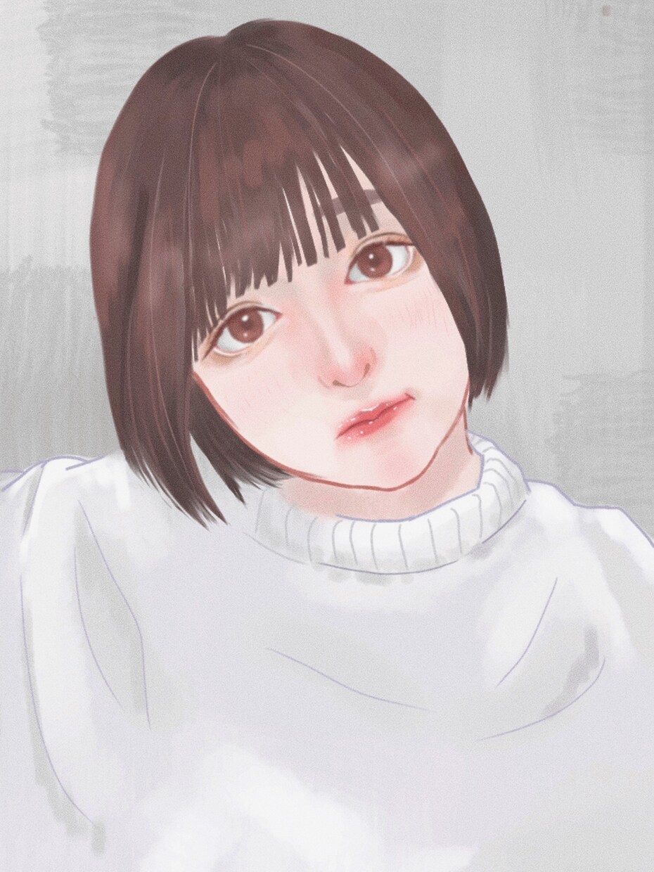 流行りでおしゃれ！厚塗り風で似顔絵イラスト描きます アイコンや配信の画像などに！商標利用も可能です！ イメージ9