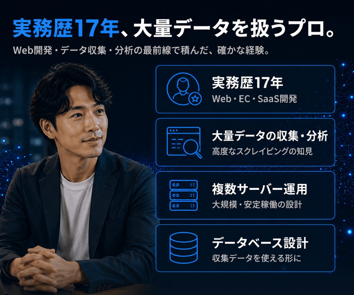 大規模データ収集・分析基盤を開発します 止まらない大規模収集から、分析・可視化まで イメージ7
