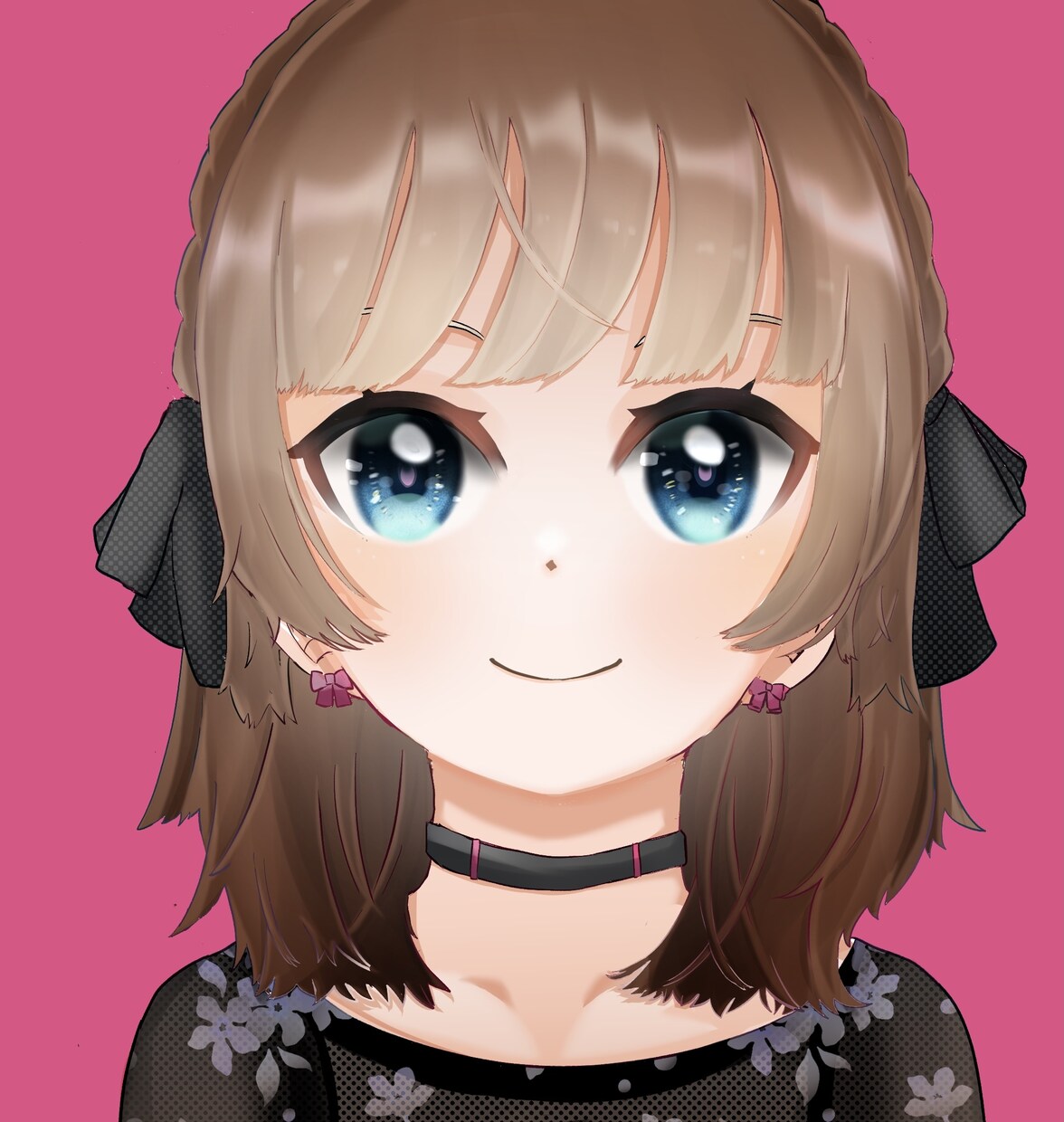 Twitterアイコン用のイラストを描きます 女の子のバストアップ絵を描きます！ イメージ1
