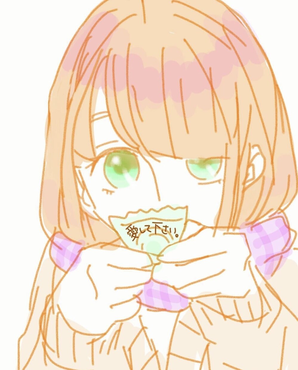 手書き風アイコンや待受画像3枚承ります 手書き風イラスト欲しかった…！という方へ イメージ3
