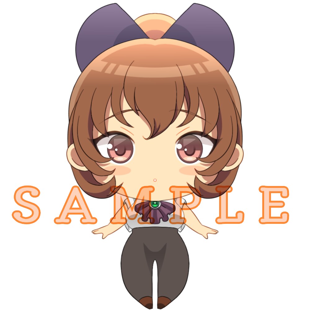 均整のとれた正面SD(デフォルメ)キャラを描きます 表情・ポーズ差分も承ります！商用利用可 イメージ1