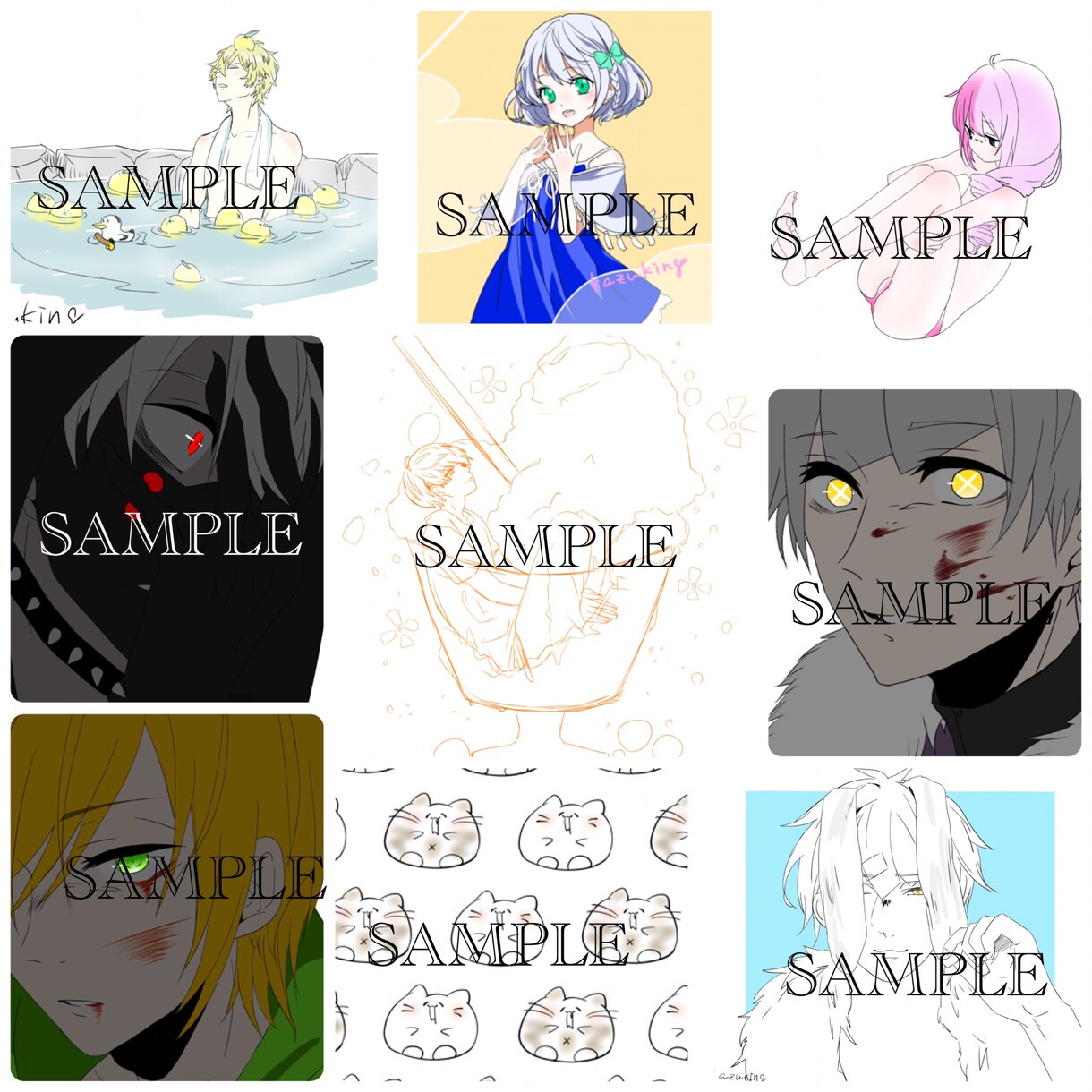 私の絵柄でご要望のイラスト描きます お客様の理想をどこまでも追求致します！ イメージ3
