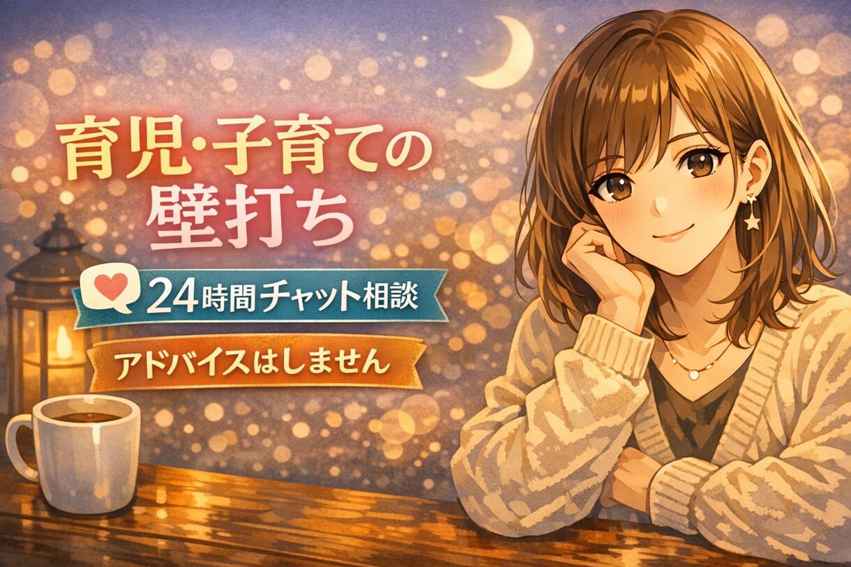 育児の正解探しに疲れた方へ|気持ちの整理します アドバイスしない育児相談。話して気持ちの整理しませんか イメージ1