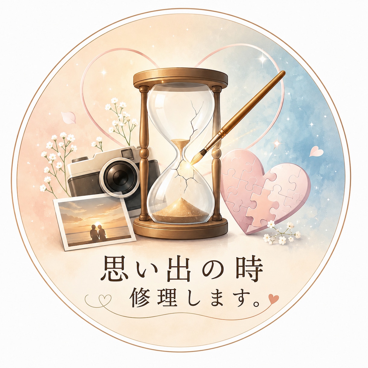 思い出の時修理します 心の傷、一緒にゆっくり修理します。 イメージ1