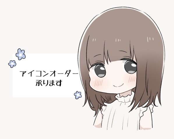 SNSやブログ等に使えるイラスト描きます 柔らかな印象のアイコン・ヘッダーイラスト イメージ1