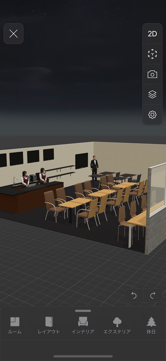 店舗CGやお部屋の簡易CGを3面激安で作ります 他のデザイナーさんに比べて圧倒的に格安です！ イメージ5