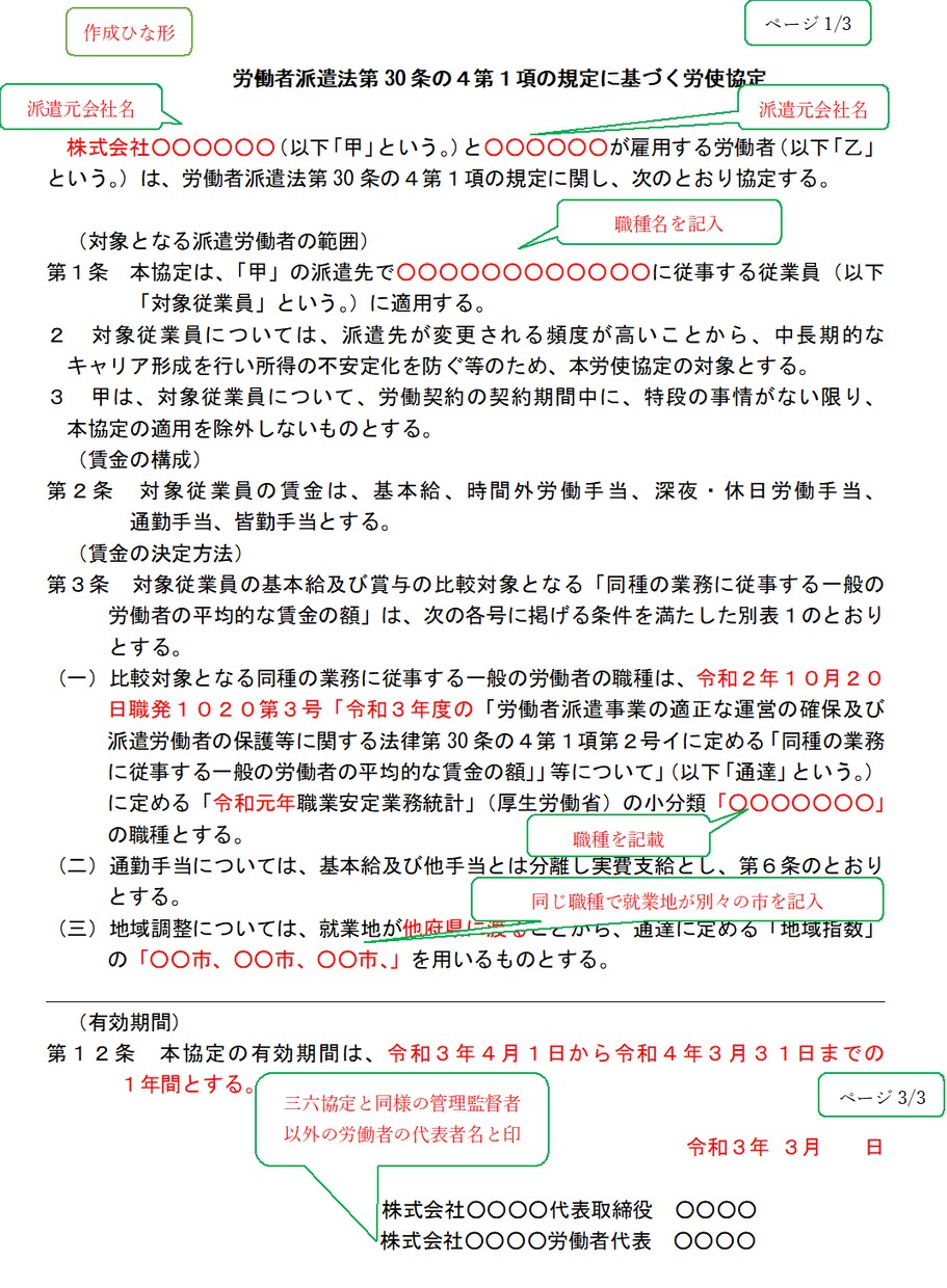 派遣業に必要な書類作成のひな形をお売りします 中小零細の派遣会社向けに派遣業２８年の経験者がサポートします イメージ2