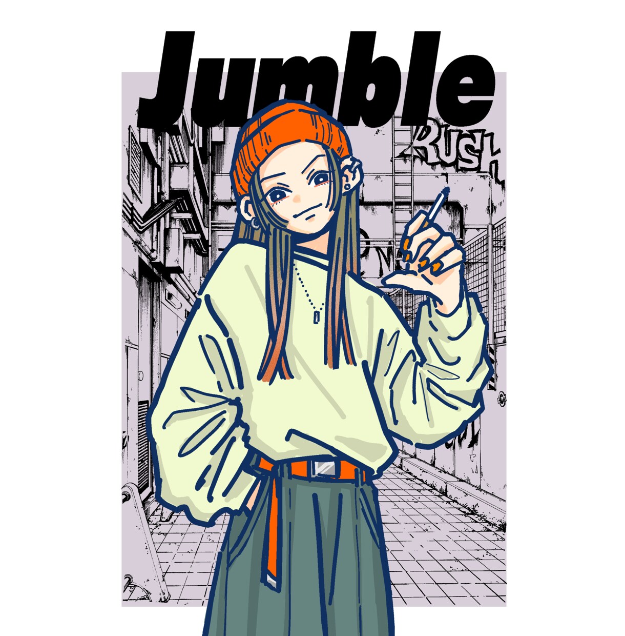 商用利用OK！オリジナルグッズ用イラスト描きます Tシャツ等オリジナルグッズ用イラストお描きします◎ イメージ6