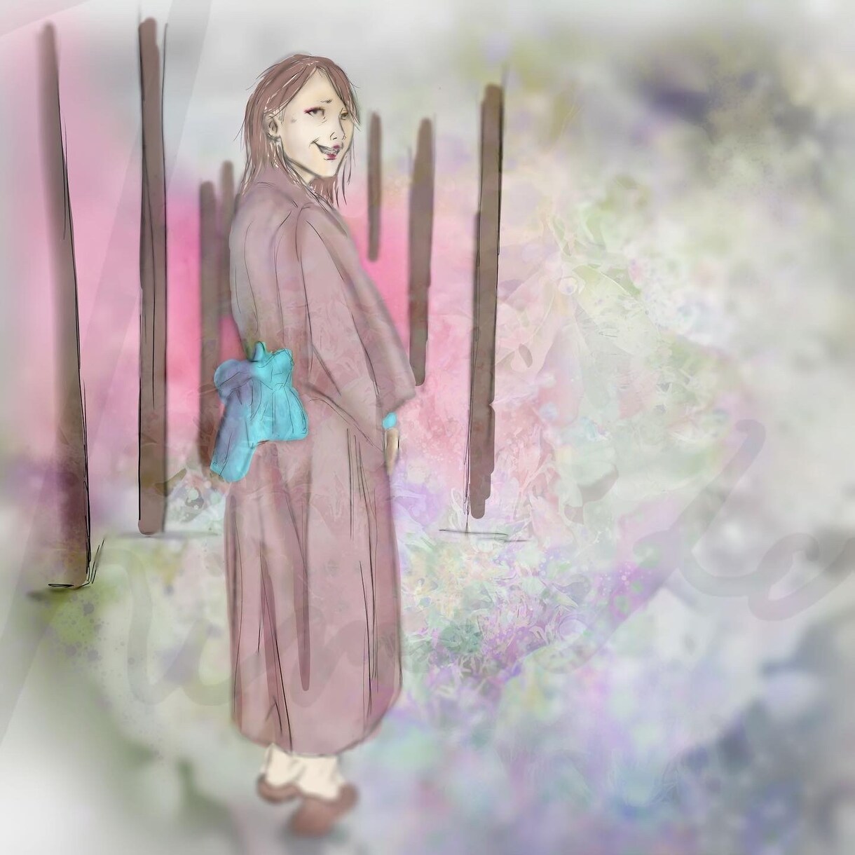 ふしぎな面白みとクセのあるイラストお描きします snsアイコン、ヘッダー、ブログ吹き出し用、挿絵などに。 イメージ6