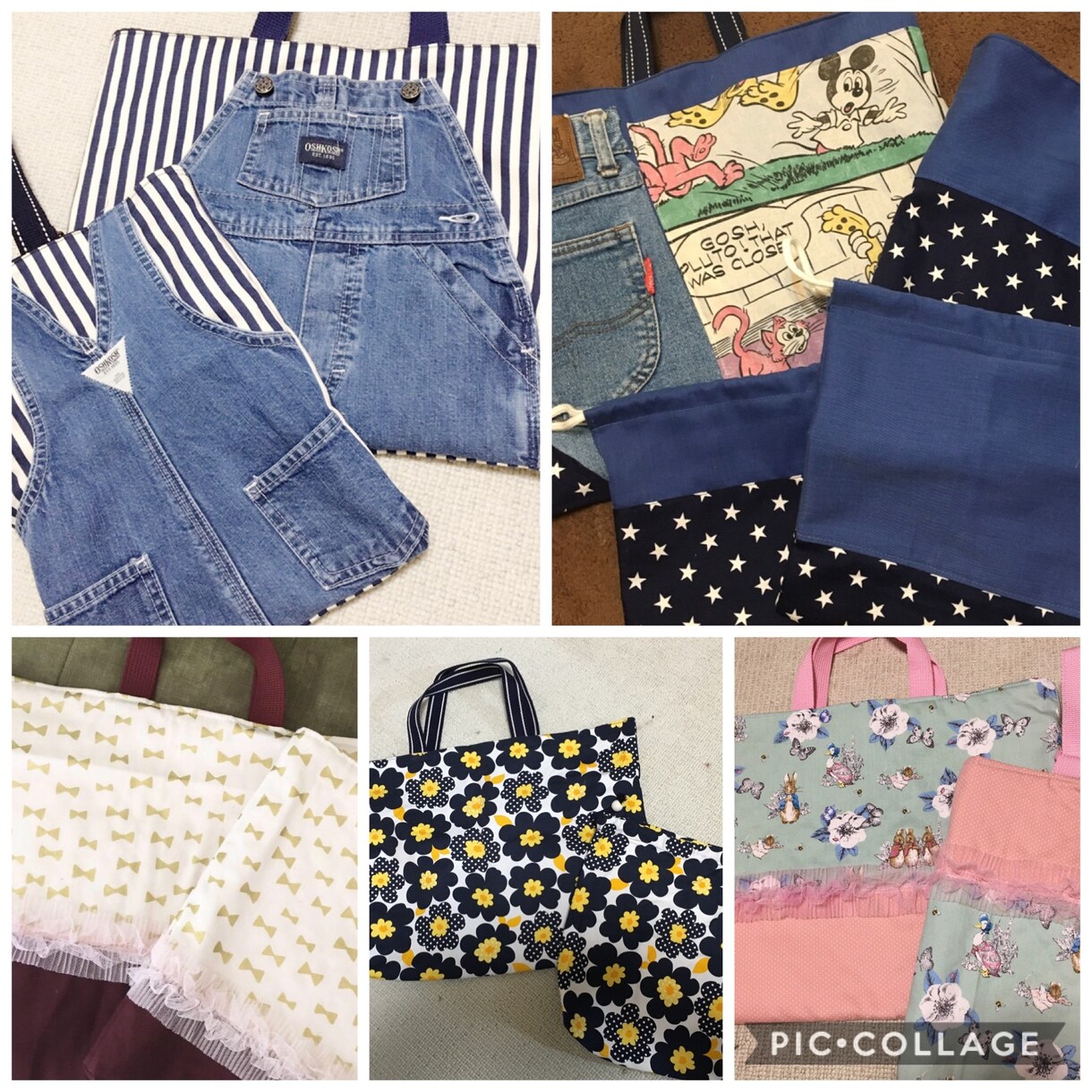 幼稚園・保育園・小学校のグッズ作ります ハンドメイド好き２児のママが承ります✩.*˚ イメージ2