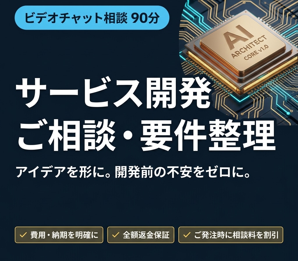ご相談・要件整理させていただきます アイデアを形に。開発前の不安をゼロにする60分 イメージ1