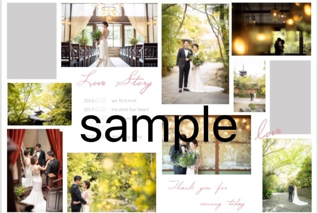 プロフィールブックのデータお譲りします ペーパーアイテムからゲストをおもてなし！最高の結婚式に！ イメージ4