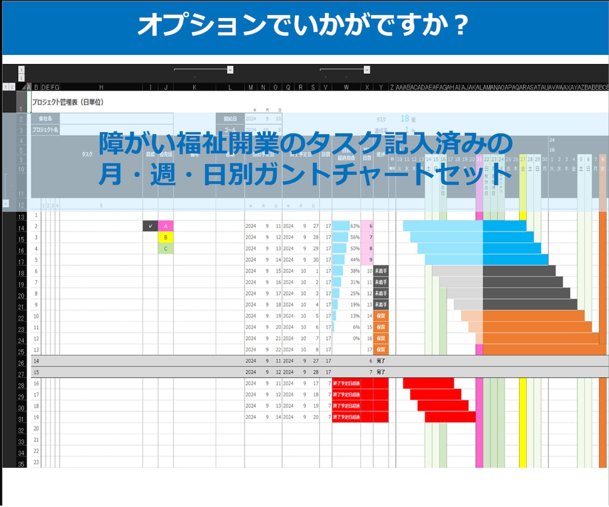 障害者就労支援の事業計画書式3事業セット販売します A型・B型・移行すべて対応！自分で事業計画書が作れます イメージ10