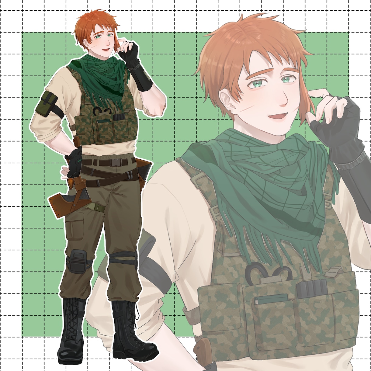 安価でIRIAM用立ち絵制作します キャラデザから動作確認まで！IRIAM活動に寄り添います イメージ7