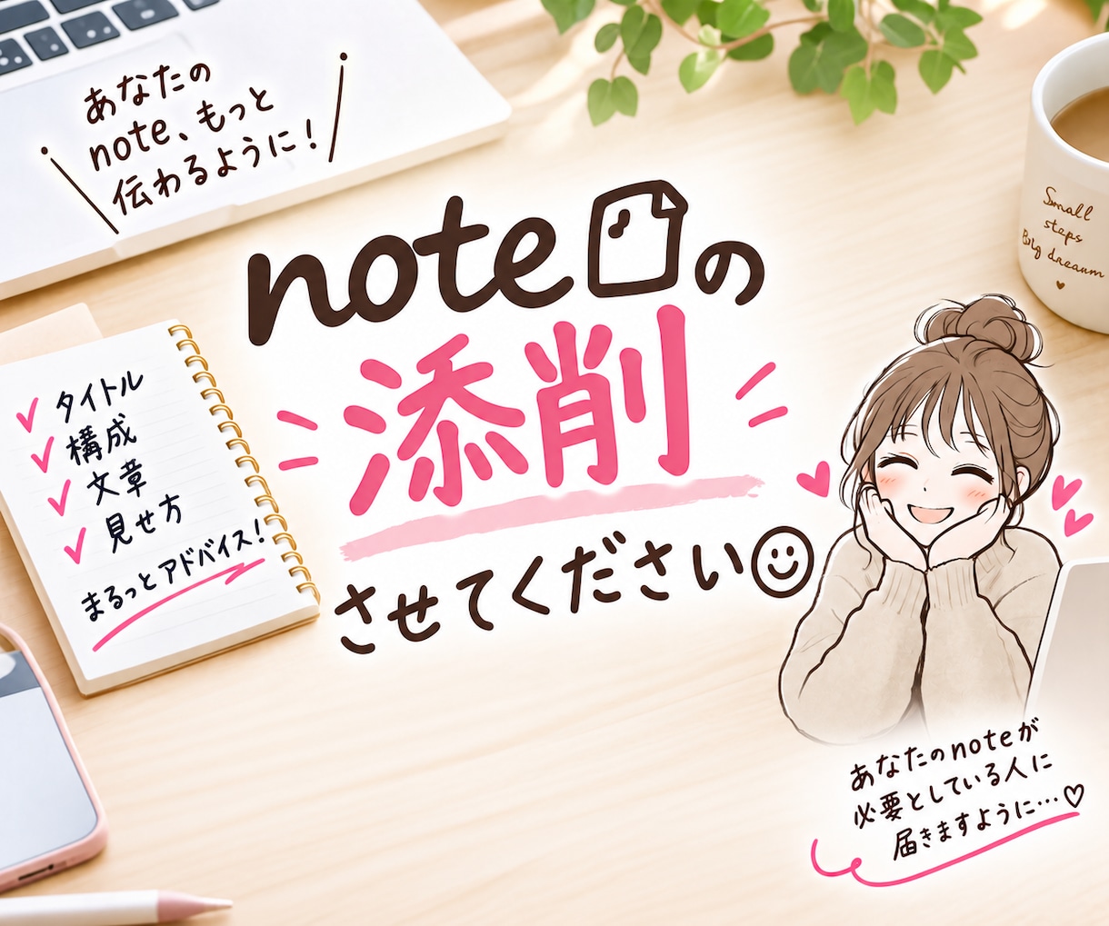 売れないnoteを一緒に分析します 購入につながらない原因を3つ見つけます イメージ1