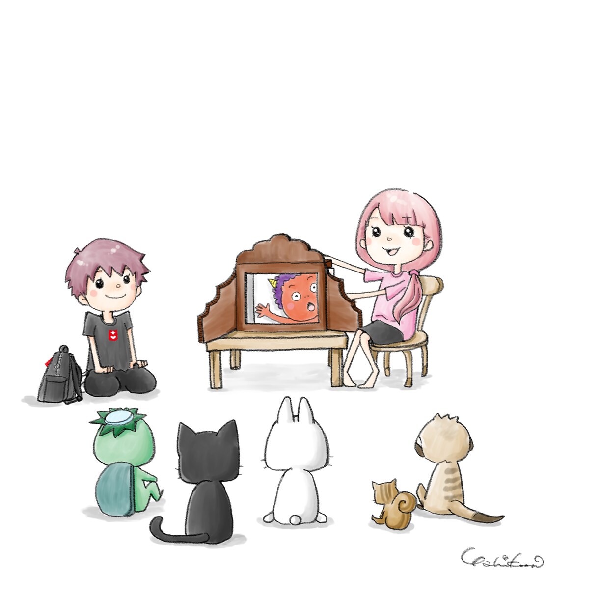 アイコン！似顔絵！挿絵！キャラ！なんでも描きます プレゼントや記念日などの贈り物にもどうぞ。。 イメージ5