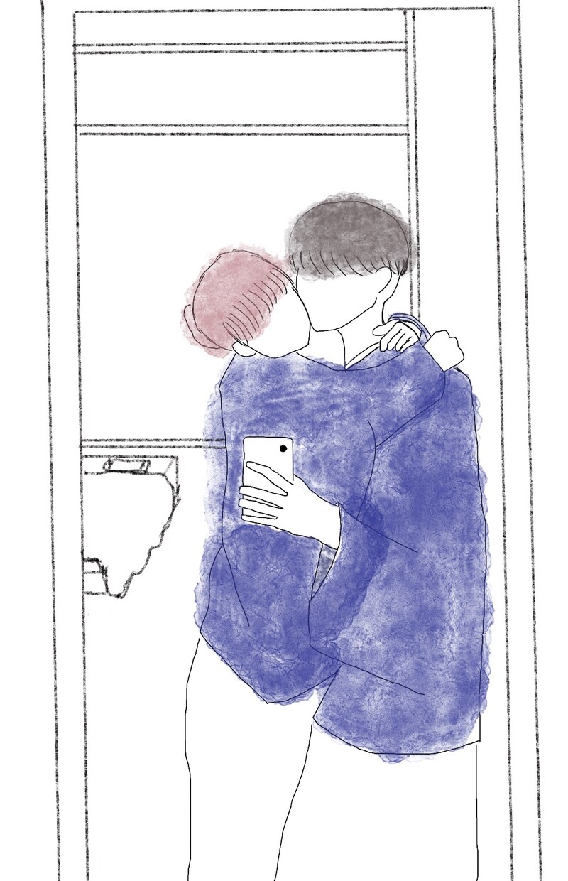 ご家族、夫婦、カップル向けのイラストデザインします 依頼主や御相手様がみてわかる絵や他の方がみてもいいなと思う絵 イメージ1