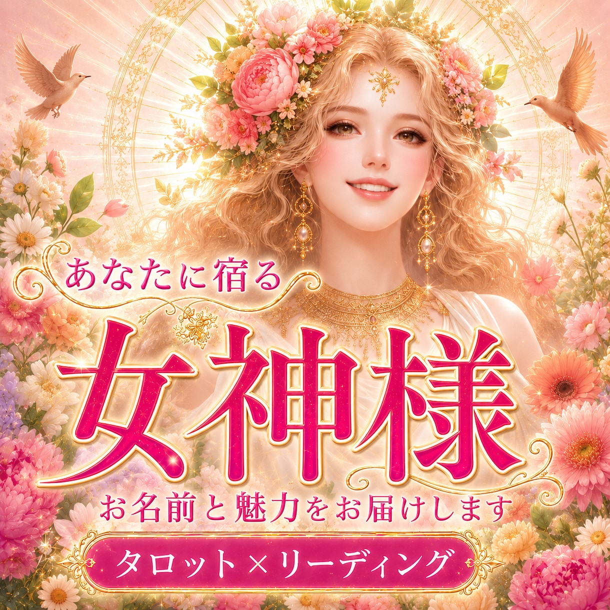 あなたに宿る女神様のお名前と魅力をお届けします 自分らしく輝く・自信・あなた様の隠れた才能/使命/ミッション イメージ3