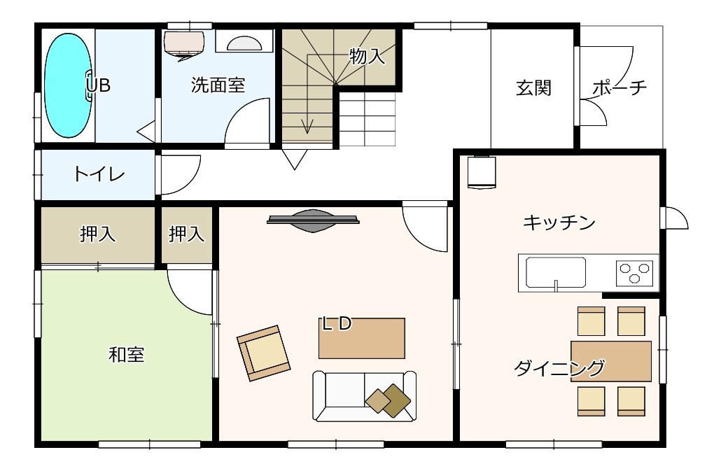 手書き・ラフ図から見やすい間取り図を作成します ラフ図から伝わる間取りへ！実務経験者が作成します イメージ4