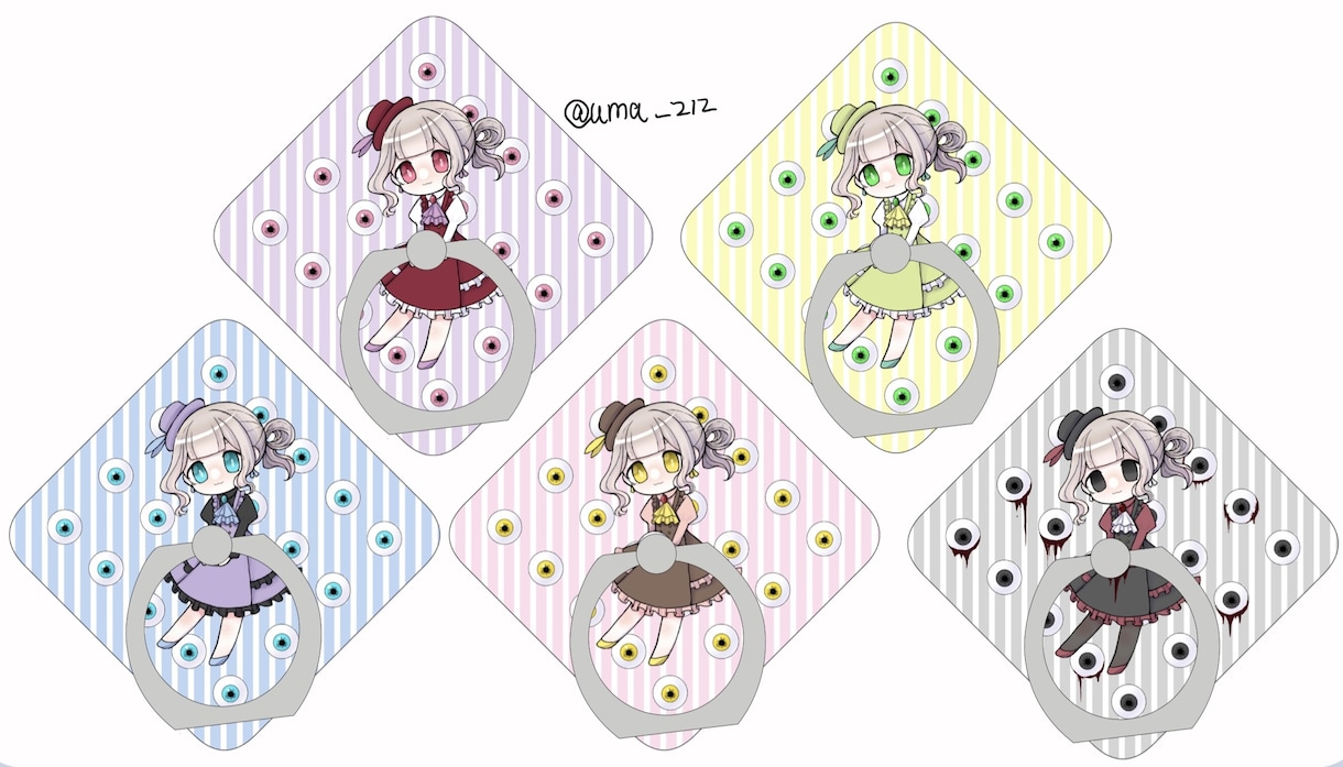 可愛いミニキャラを制作します 様々なテイストに対応可能です！ イメージ5