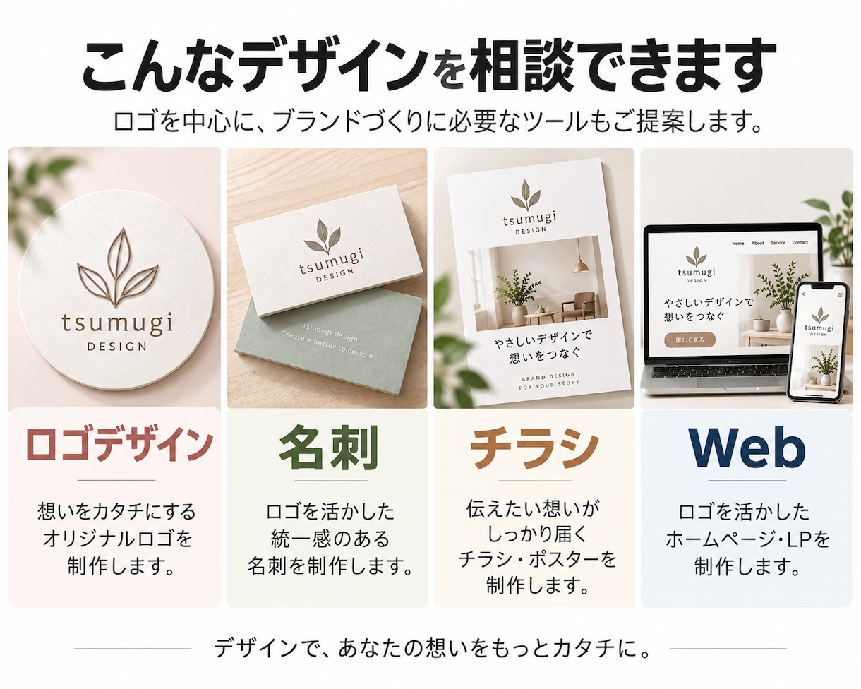 店舗・ブランドのロゴをデザインします お店の魅力が伝わるロゴを一緒に作らせて頂きます。 イメージ7
