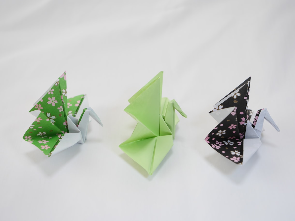 祝い鶴（折り紙）の制作代行します ホテルのアメニティ、祝いの席にいかがですか？ イメージ6