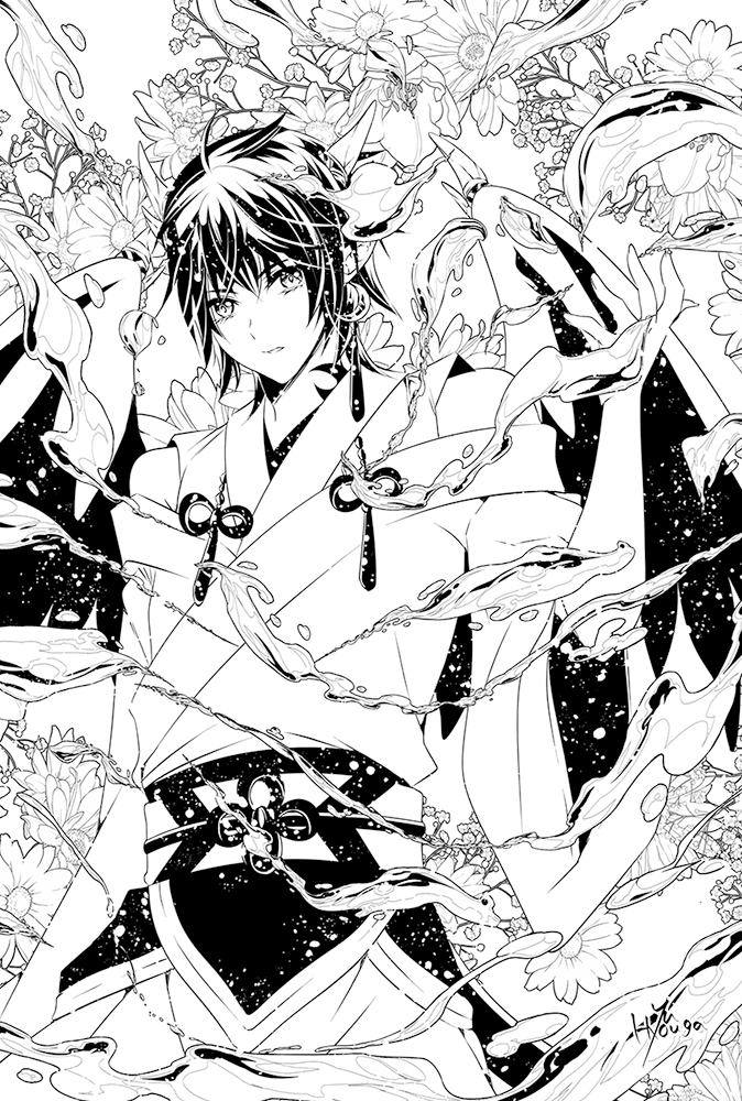 小説の挿絵お描きします 華やかなイラストをお届けします！ イメージ9