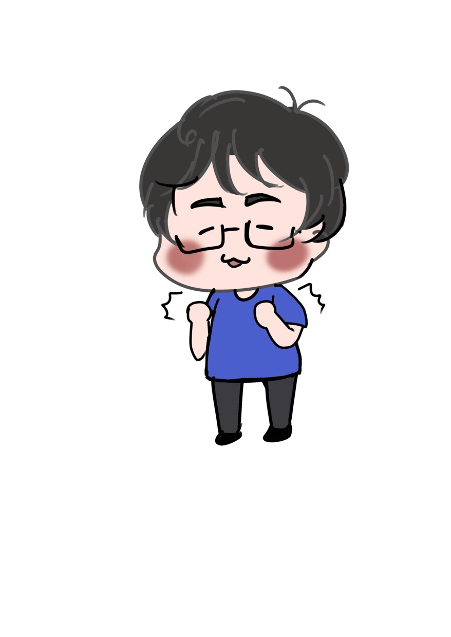 似顔絵でデフォルメキャラを描きます 2頭身で似顔絵をポップにお描きします！ イメージ2