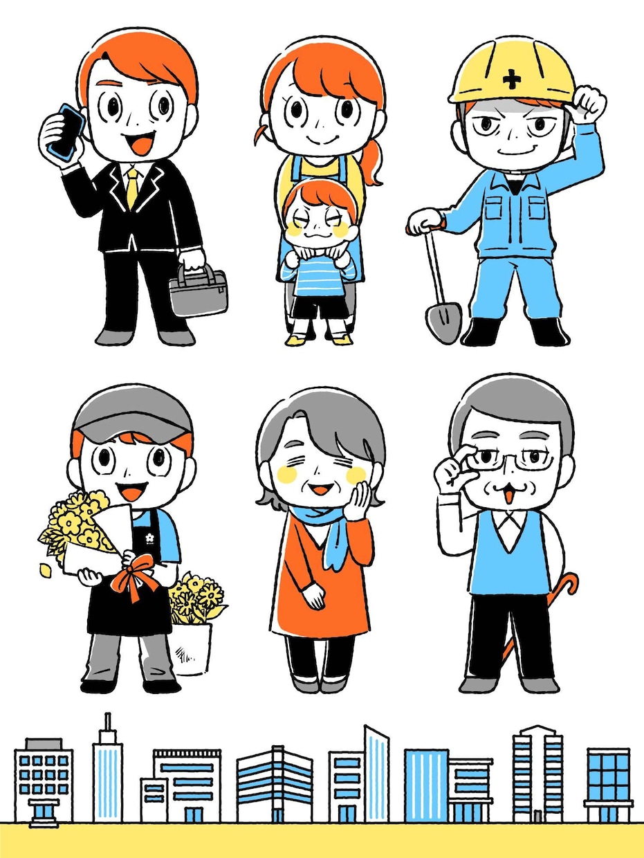 堅いテーマもわかりやすく！伝わるイラスト制作します 楽しさと親しみやすさで表現する！コミカルなイラストレーション イメージ3