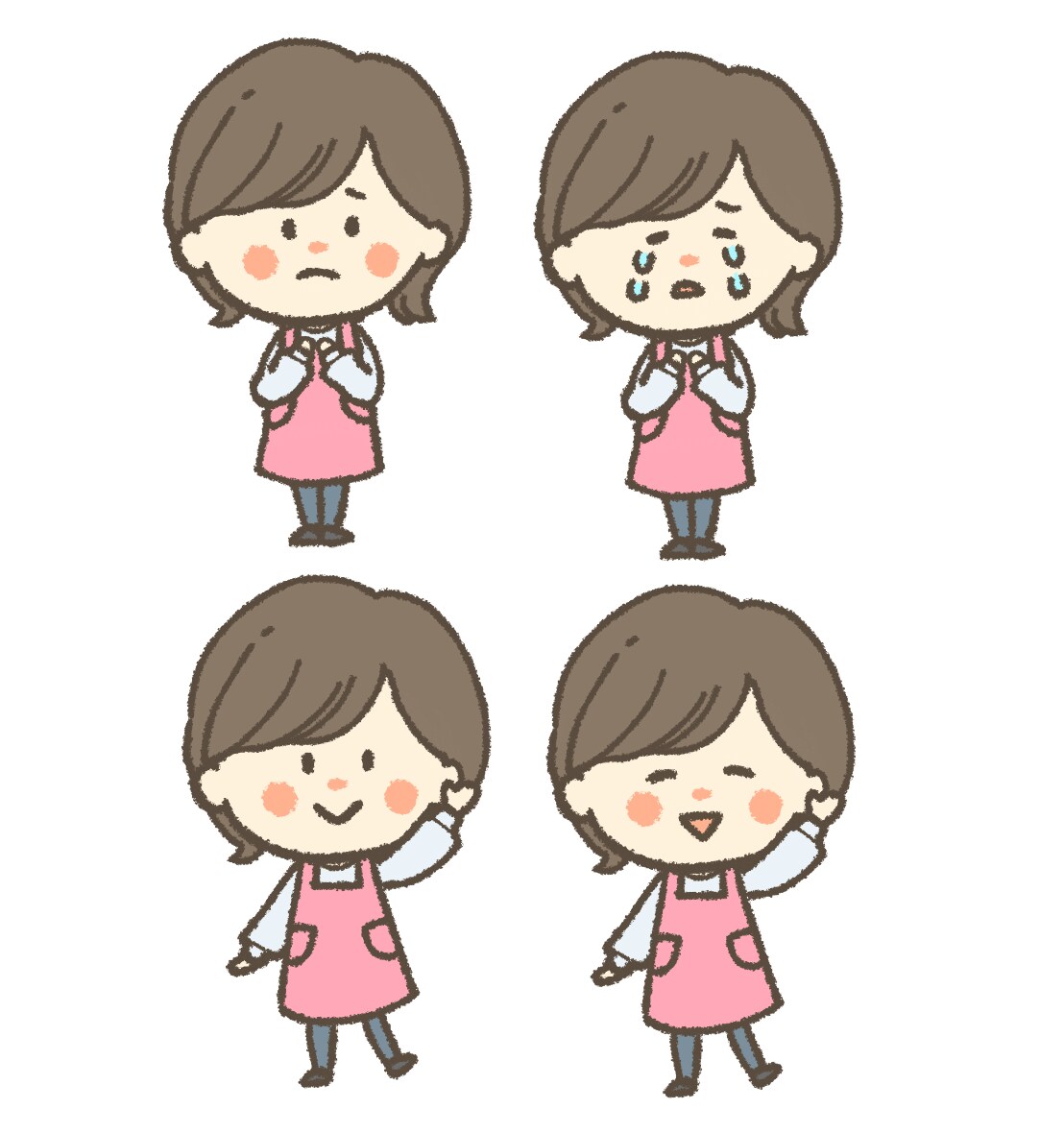 短納期☆ゆるふわかわいい！アイコン作成します 手書きタッチであたたかなオリジナルアイコンにしませんか？ イメージ5