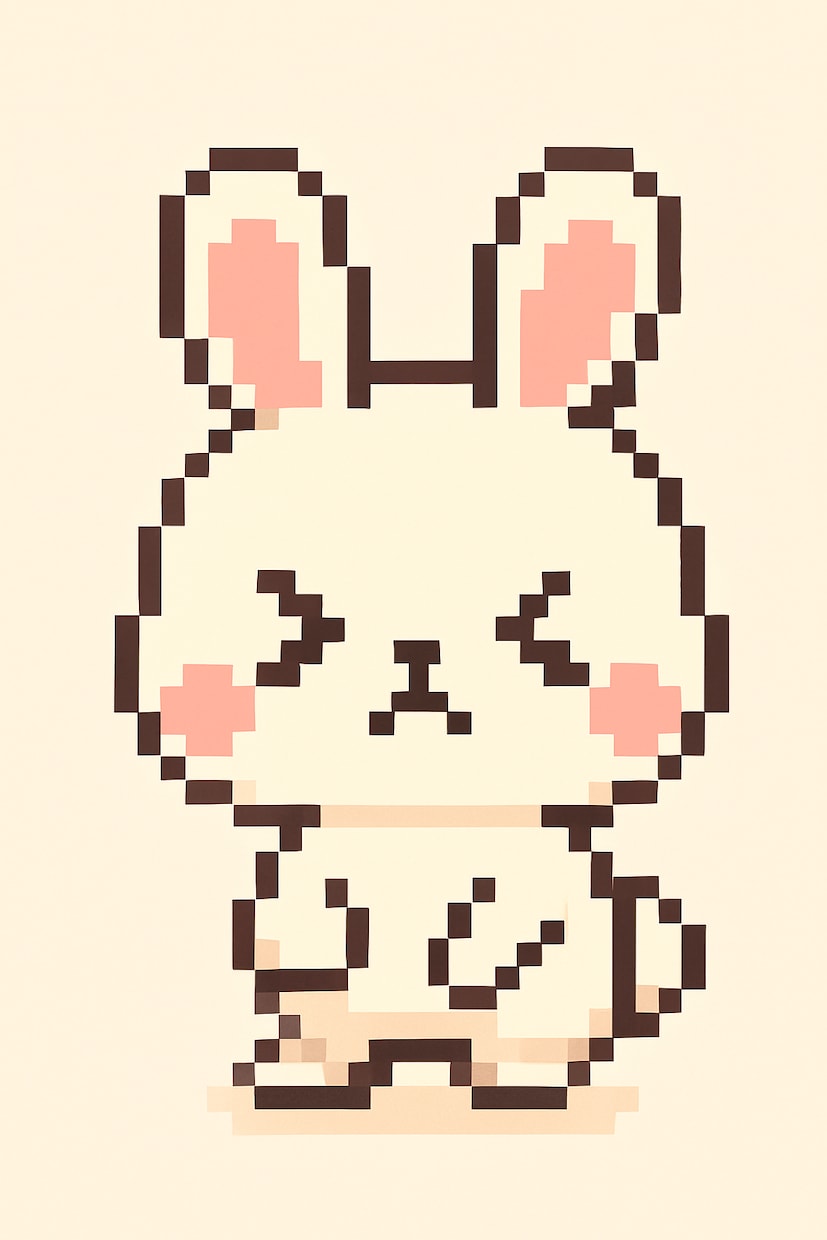 動物やミニキャラの可愛いドット絵を制作します あなただけの“ちびドット”を心を込めて作成します。 イメージ1