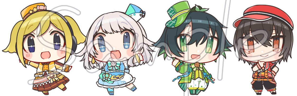 1,5頭身ミニキャラお作りします ちょっとしたことに使える、楽しめる！そんな一点ものはいかが？ イメージ5