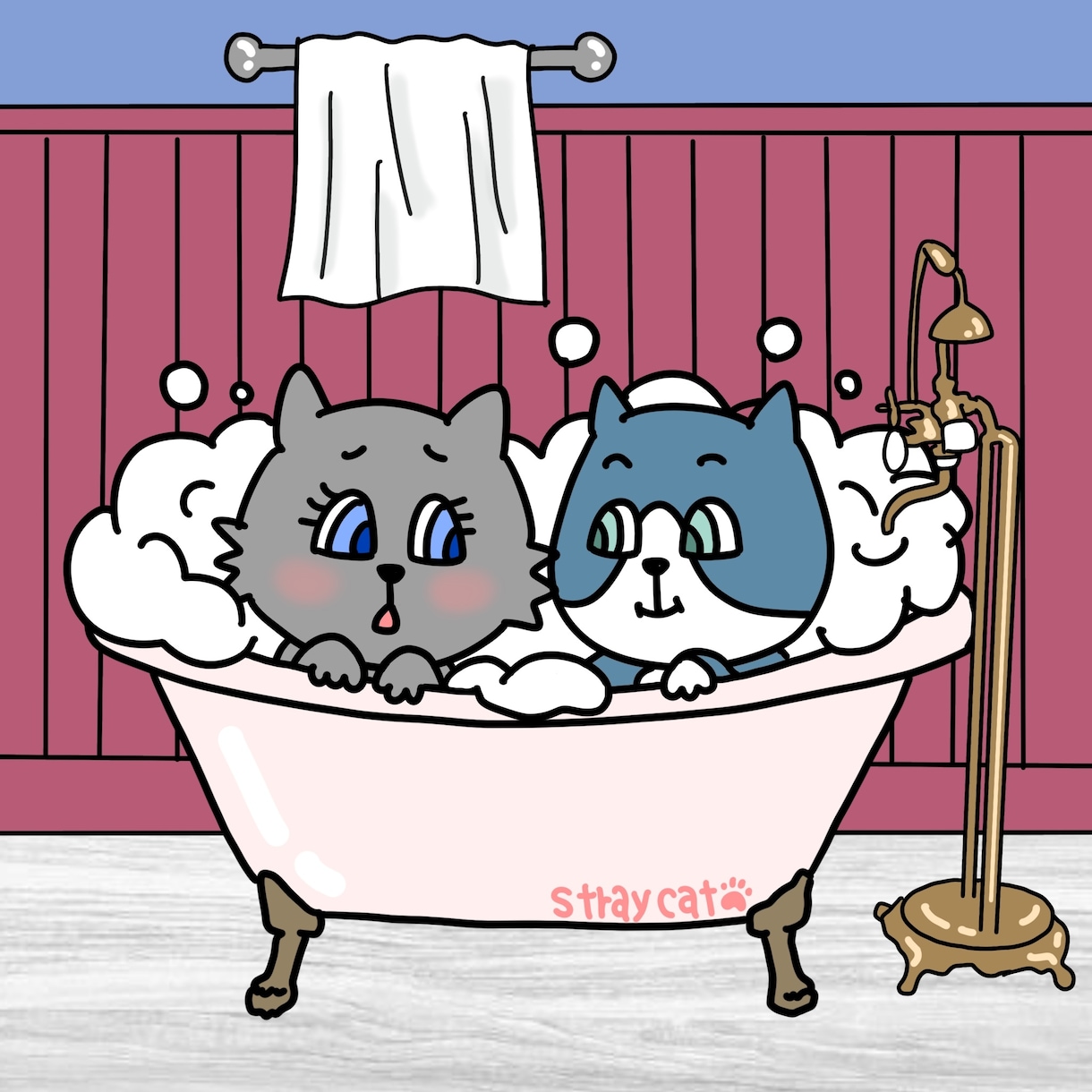 ちょっぴり病みかわなSNSアイコン描きます 量産型じゃない個性派イラストSNS映えする個性派アイコン イメージ9