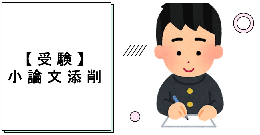 受験小論文の添削指導をします 慶應卒の講師が分かりやすい文章へ導きます！ イメージ1