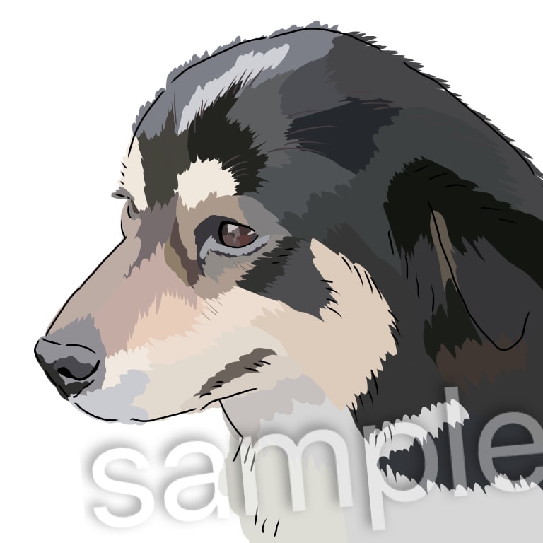 ゆる〜いペット絵 描きます ゆるく みなさんの愛猫、愛犬を書いていきます。 イメージ3
