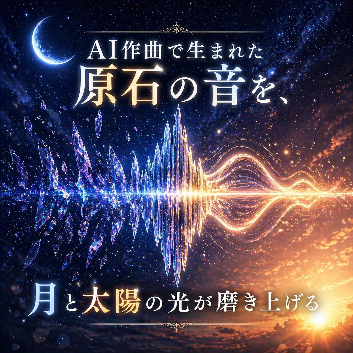 あなたのAI作曲の楽曲をプロMIXで仕上げます AI作曲の「薄さ」を、音の厚みと世界観で解決します。 イメージ1