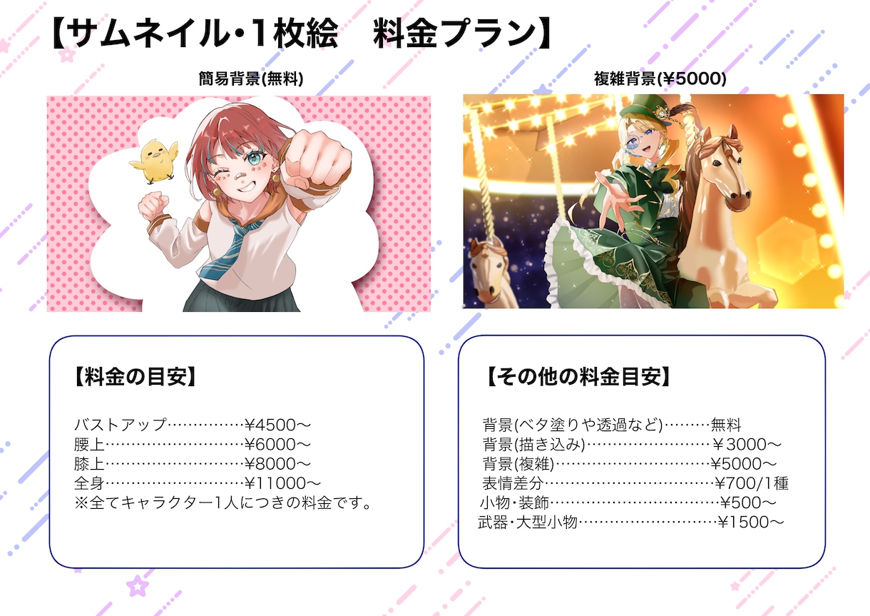 商用◎グッズ◎ サムネ・MVイラスト描きます 歌みた・オリジナルどちらも可能です！！ イメージ3