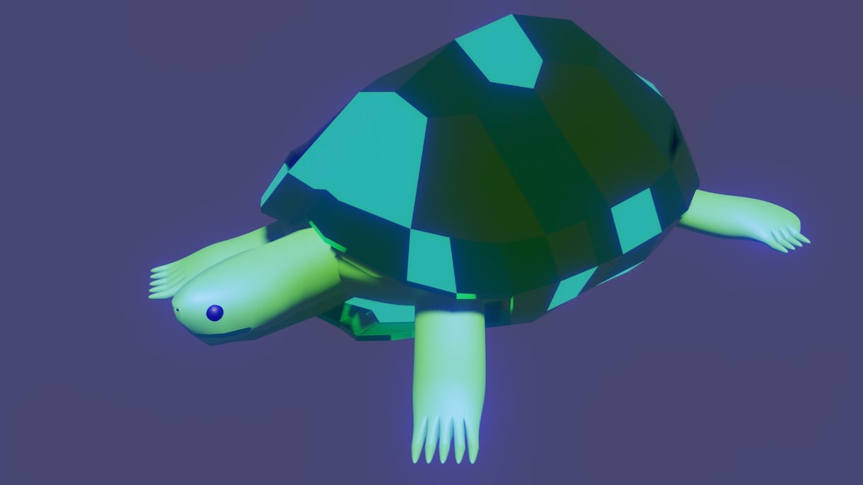 Blenderで3Dキャラモデルを作成します ブレンダーで色々な3Dキャラモデリング。 イメージ5
