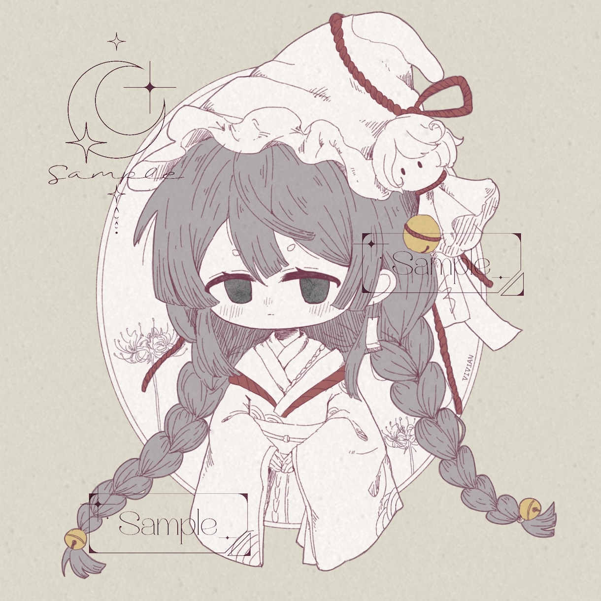 かわいいオリジナルのイラストを描きます かわいいイラストで、SNS用アイコン、ヘッダーを作成！ イメージ1