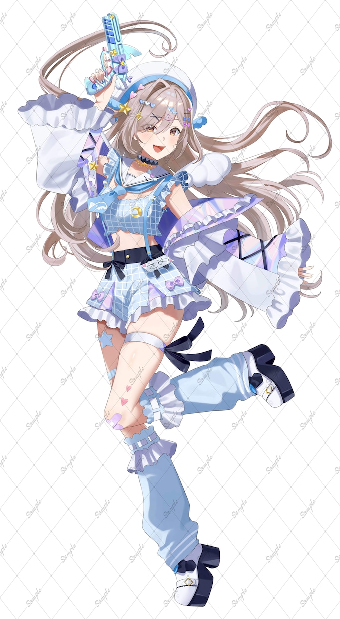 TRPG・配信・グッズ用立ち絵制作します 透明感×鮮やかな色彩の目を惹く立ち絵を制作します！ イメージ3