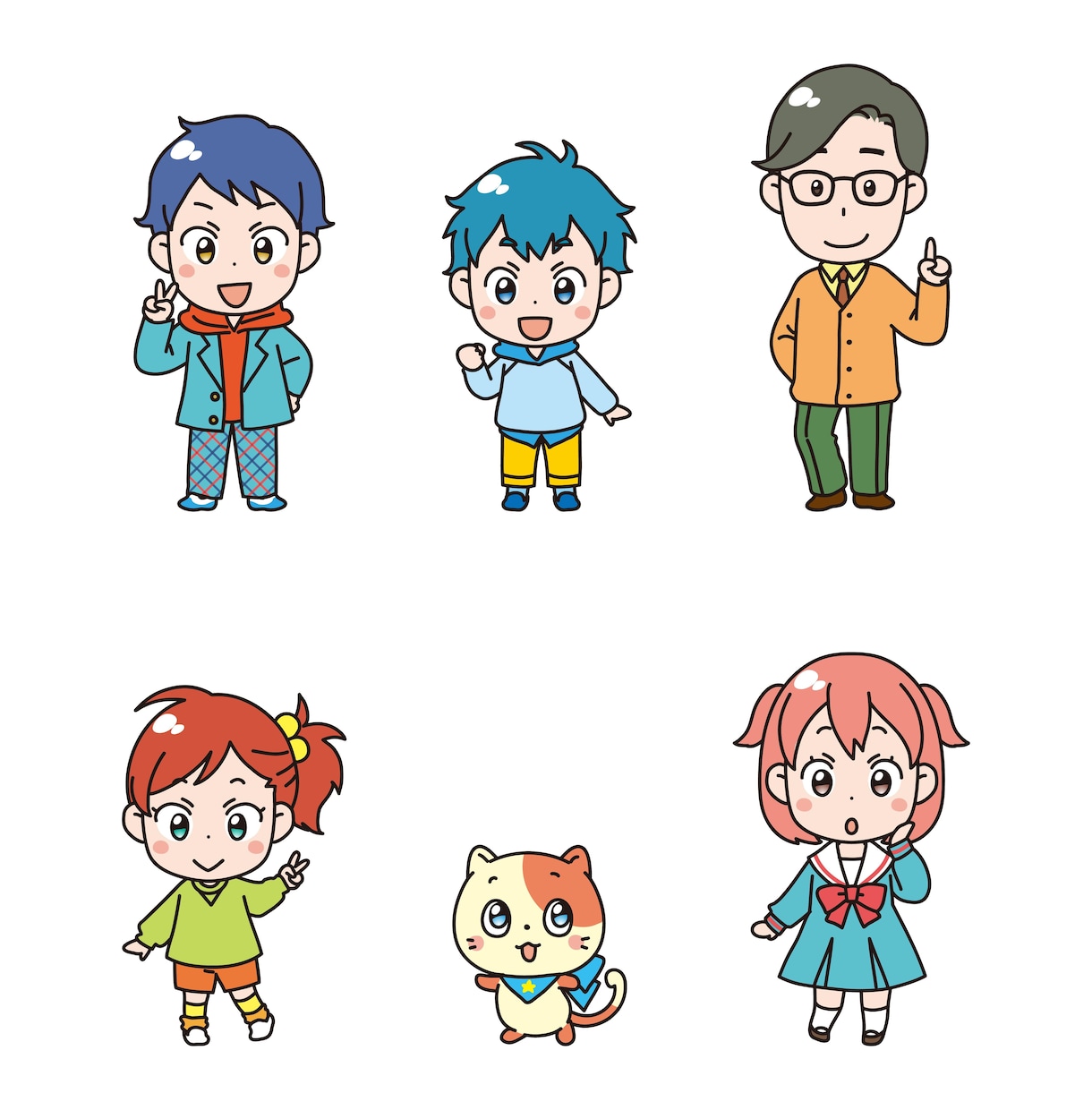 高クオリティのキャラクター作成します 【30年以上の実績！】経験豊富なプロがキャラを作成します！ イメージ2