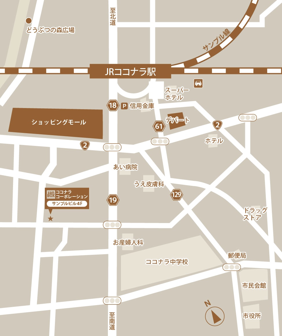 様々な用途に使える地図を作成します スクリーンショットを送るだけ！注文簡単！ イメージ5