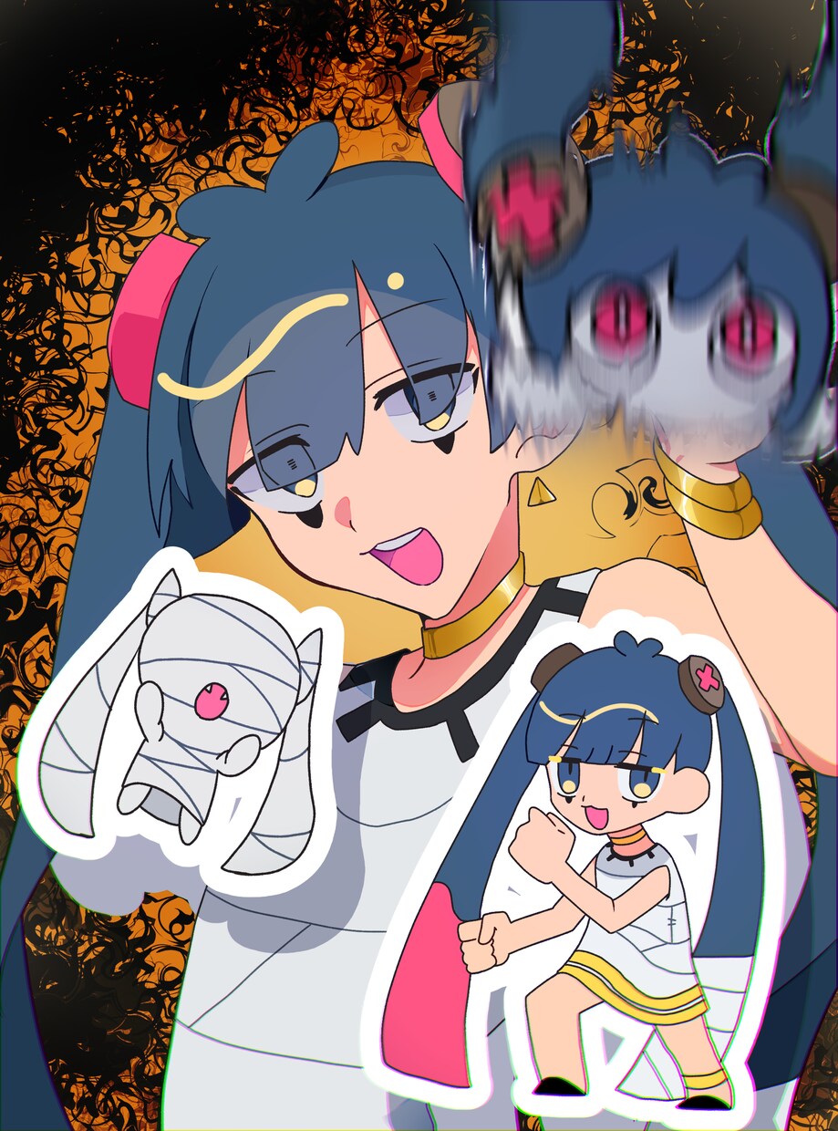 納期1週間！歌ってみたサムネイルイラスト描きます 素敵な歌ってみた動画にしましょう！ イメージ2
