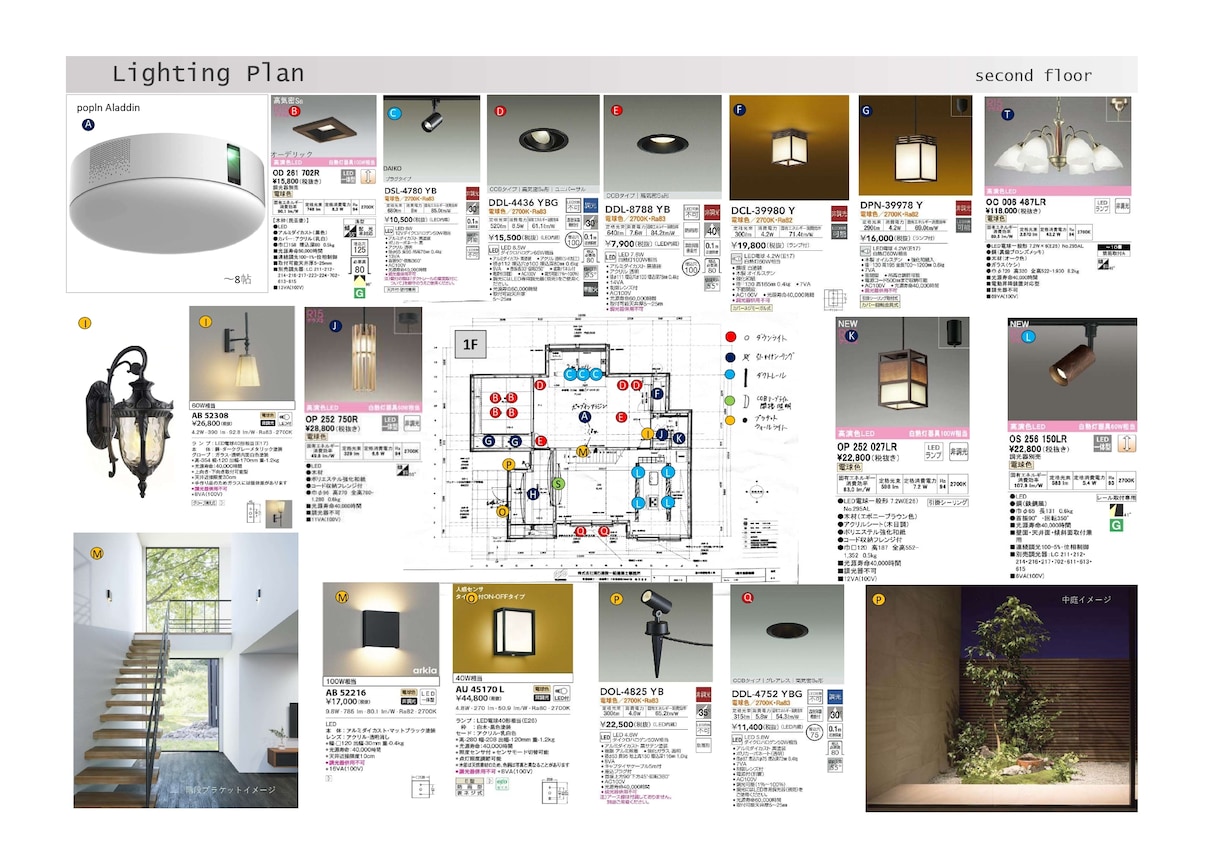 新築住宅☆照明計画 「照明プラン」の作成をします 施主様のライフスタイルに合った照明器具 電気のプロが選びます イメージ4
