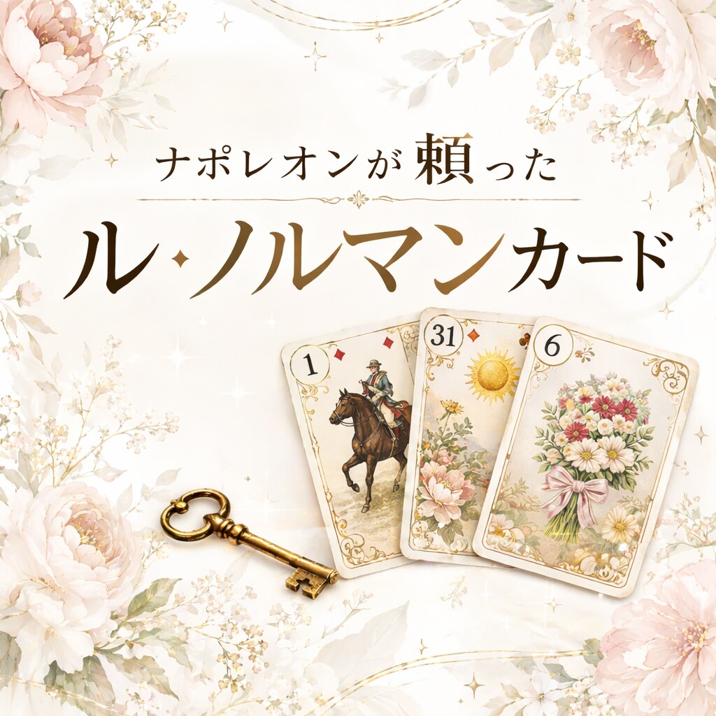 ルノルマンカードを使ったおみくじ的占いします 2枚引きで過去、現在、近未来、将来を占います イメージ1