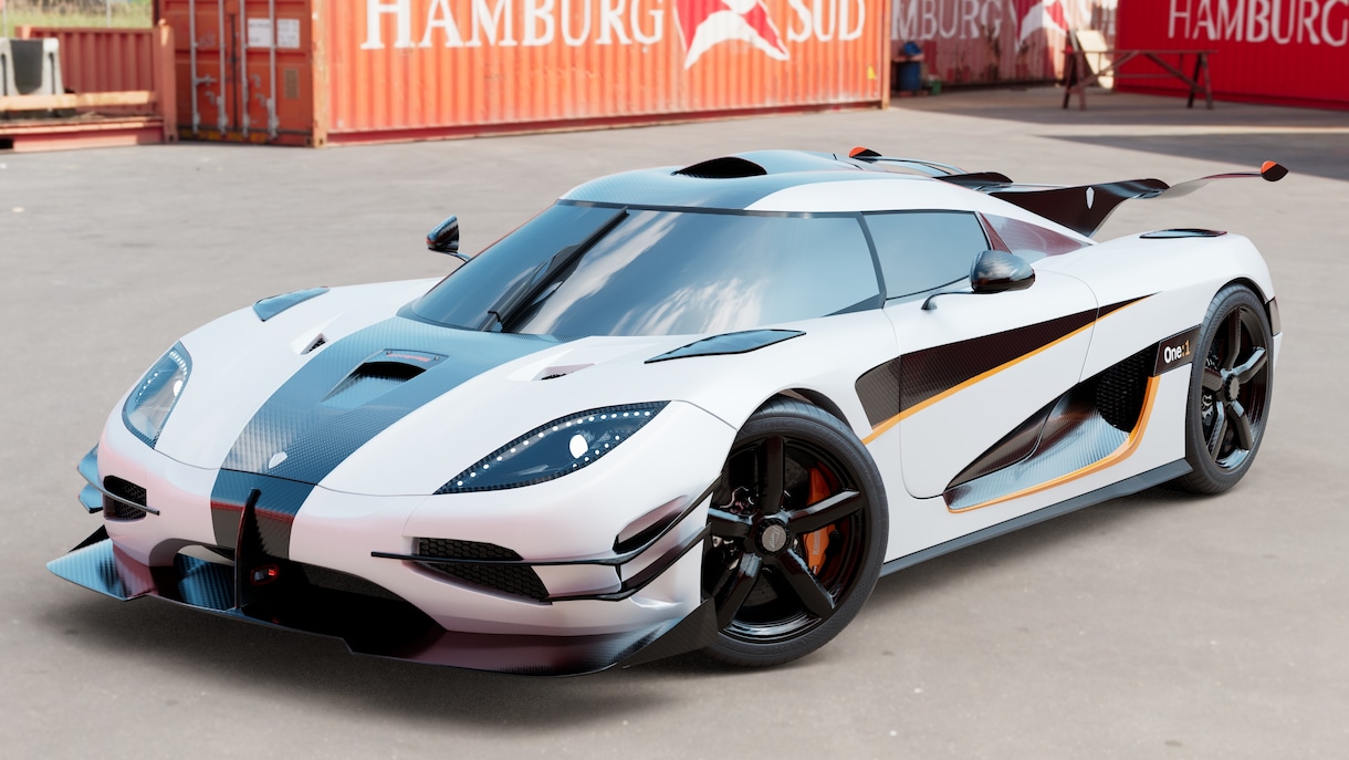 車のモデリングとテクスチャーを製作します アニメ会社のCG制作部に内定をいただいております。 イメージ1