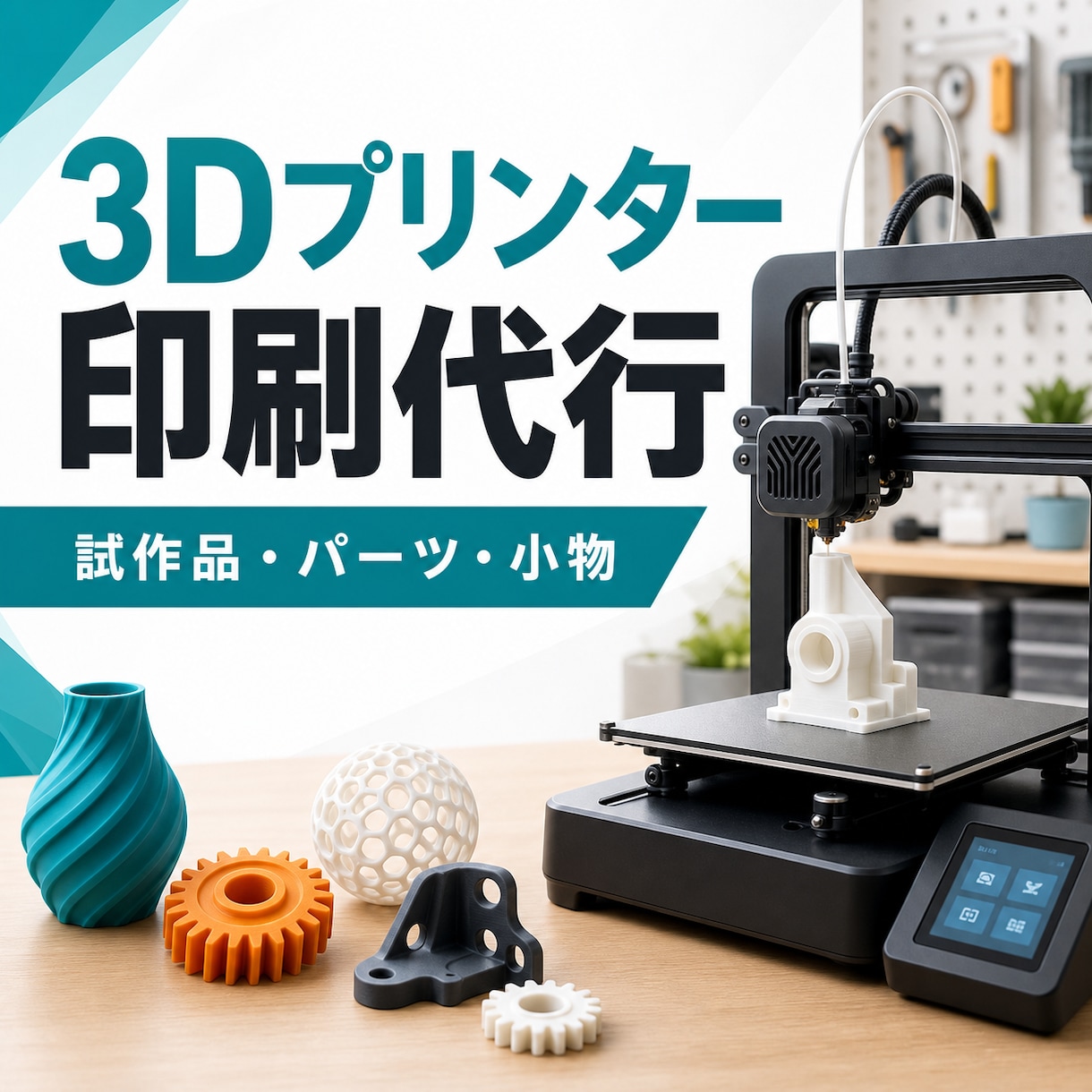 3Dプリンターで小物・パーツ・試作品を印刷します データがない方も大丈夫！写真や絵からでも可能です！ イメージ1