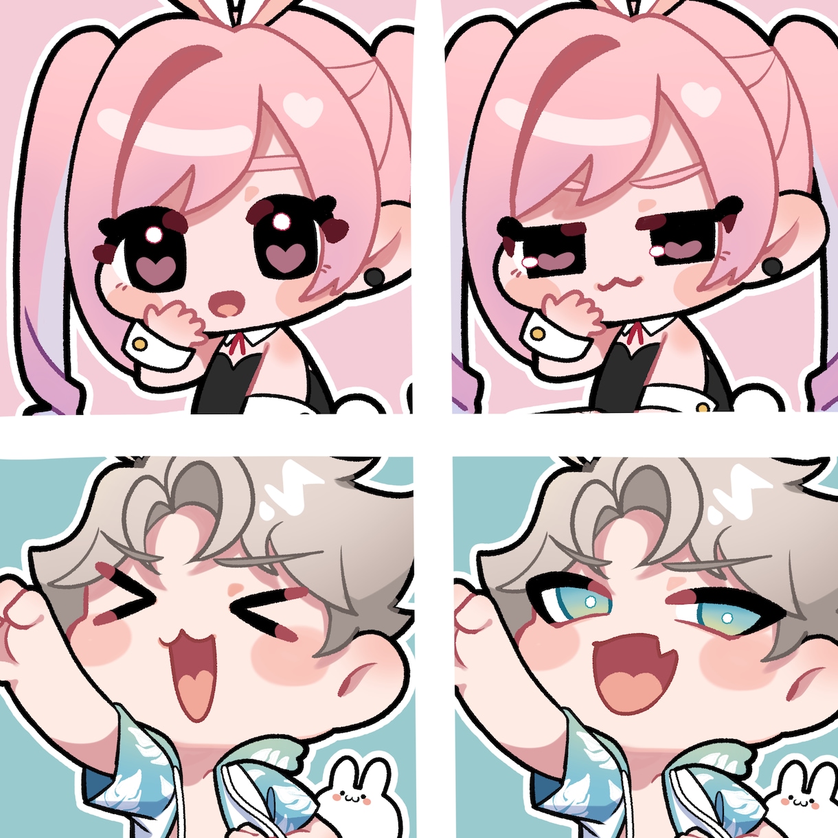 もちっとしたSDキャラ制作しまます アイコン配信グッズなどに使いやすい、もちっとしたキャラ制作！ イメージ1