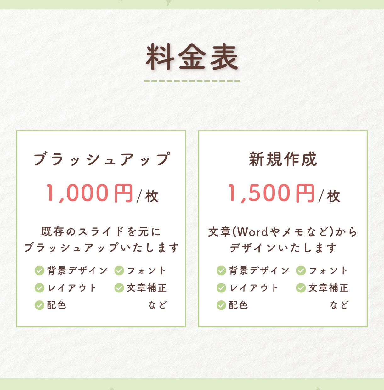 限定価格◎ シンプルでわかりやすい資料作ります 現役デザイナーがCanvaで作成♪ イメージ3